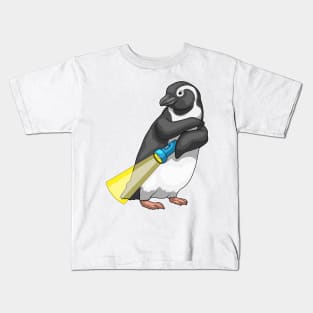 Penguin Flashlight Kids T-Shirt